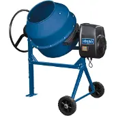 Scheppach Bétonnière MIX160 - 230V 50Hz 650W 160L - 5908405901