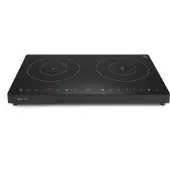 Hendi Cuisinière à induction double Kitchen Line, Kitchen Line, 230V/3500W, 608x405x(H)54mm