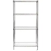 Hendi Système d'étagères 4 tablettes, 910x455x(H)1830mm