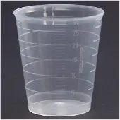 Creotime Mini-gobelets avec couvercle, 30 ml, 75 pcs.