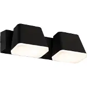 LumenXL Applique industrielle noire 2 lumières - Freddy