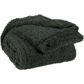 Unique living Plaid Unique Living Teddy Dark Green Vert-150 x 200 cm