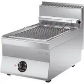Bartscher Grill | Électrique | Nervuré | 400 x 650 x 295 mm