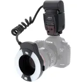 Mcoplus Flash Annulaire Macro Meike 14EXT-C pour Canon