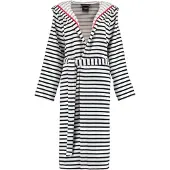 Cawö Peignoir Cawö Women 1243 Noir Blanc-42