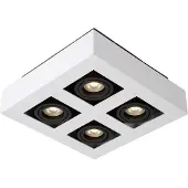 Lucide Xirax Spot de Plafond White | 4x5W 2200K|3000K