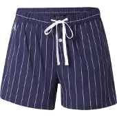 Ralph Lauren Pantalon de pyjama bleu marine / blanc cassé