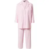 Ralph Lauren Pyjama rose clair / blanc