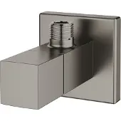 GROHE Robinet équerre EUROCUBE 1/2pouce avec mousseur hard graphite brossé