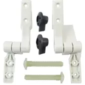 Jabsco Kit de charnières Pour Toilettes Marines Blanc Blanc One Size