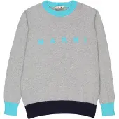 MARNI Blouse - Tricoté - Gris Chiné/Turquoise - - 8 ans (128) - Blouse