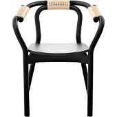 Normann Copenhagen Chaise nœud noir/nature