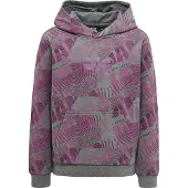 Hummel Sweat-shirt 'Space Jam' gris chiné / violet / violet foncé