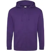 Awdis Sweat zipp? Purple - AWDIS JH050 - Taille 2XL