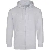 Awdis Sweat zipp? Ash - JH050 - Taille 2XL