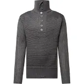 Brandit Pull-over 'Alpin' gris foncé
