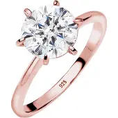 Elli Bague 'Solitärring' or rose