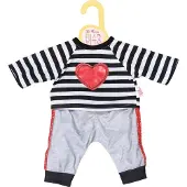 Zapf DOLLY MODA SURVA?TEMENT POUR POUPEE DE 39 A 46CM - Coeur ROUGE BRODE - P