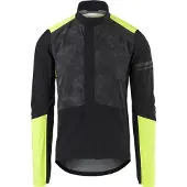 Agu Veste de Cyclisme AGU Men Essential Prime Rain II High Visibility Black Reflection-XXL