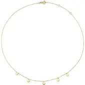 Jackie Gold Chaîne Disc en or jaune 14 carats