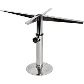 Osculati Support de table télescopique, pivotant 500/720 mm , 1 pièce
