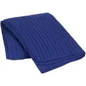 Broste Copenhagen Plaid Sena bleu - 130x180cm