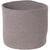 Broste Copenhagen Corbeille Brady gris - Ø36xh32cm