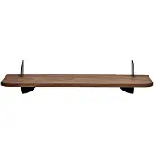 AYTM Aedes Étagère Walnut | Black | Small: 50 cm