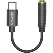 Comica Adaptateur de câble audio TRRS-USB C 3,5 mm