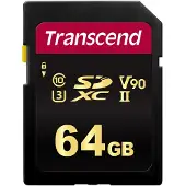 Transcend TS64GSDC700S mémoire flash 64 Go SDXC NAND Classe 10