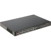 Dahua Technology PoE DH-PFS4226-24ET-360-V3 commutateur administrable L2 Gigabit Ethernet (10/100/1000) Power over Ethernet (PoE) Noir