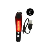 Benson - Lampe de vélo derrière rechargeable
