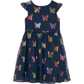 Bonprix Robe trapèze en mousseline