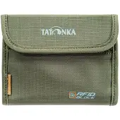 Tatonka porte-monnaie Euro Wallet RFID Block Olive vert