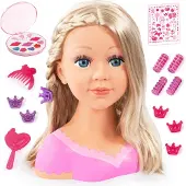 Bayer Bust Charlene Peinado And Makeup Super Blonde Model Rose Enfants