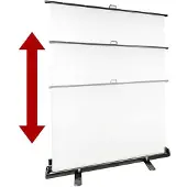 StudioKing Roll-Up Écran de Fond FB-150200FW 150 x 200 cm Blanc
