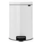Brabantia NewIcon Poubelle à pédale 20 Litres Blanc