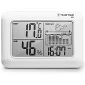 Trotec MeteorologinÄ- stotelÄ- BZ 07, Pavadinimas : MeteorologinÄ- stotelÄ- BZ 07, Maitinimas :. AAA, Thermomètre + hygromètre, Blanc