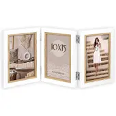 Zep Cadre blanc Zep avec garniture naturelle Ayas 3Q (3x) 10x15 cm CV392