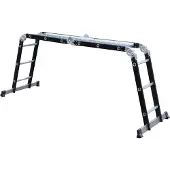 Escalo Galico Multifold 4-en-1 echelle pliante avec plate-forme