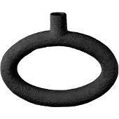Present Time Vases, caches pots d'intérieur RING - Noir - Unique