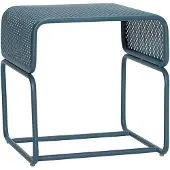Hubsch Table d'appoint en métal vert