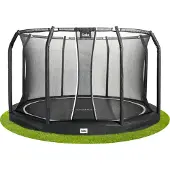 Salta Premium Ground Combo 396cm Black Trampoline Gris Enfants