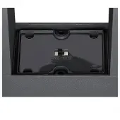 SLV Éclairage de chemin à LED Eskina 125cm 2 lumières anthracite