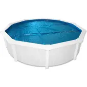 Interline Bâche d'été pour piscine Ø 4,60 m Couverture d'été 0,18 mm