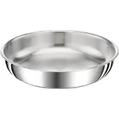 Tefal Poêle acier inoxydable 28cm - - L9720602 - ingenio préférence