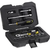 Stanley Black & Decker Deutschland Coffret Douilles 1/4" 38 Pièces Kit De Douilles Complet Et Robuste Pour Usage Quotidien. -