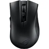 Asus Souris ROG Strix Carry - Droite - Optique - RF sans fil + Bluetooth - 7200 DPI - Noir
