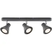 Nordlux Plafonnier Eik 3 gris clair