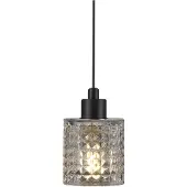 Nordlux Luminaire cristal Hollywood, Variante : Ø 108 x 177 mm, 60 W, verre clair